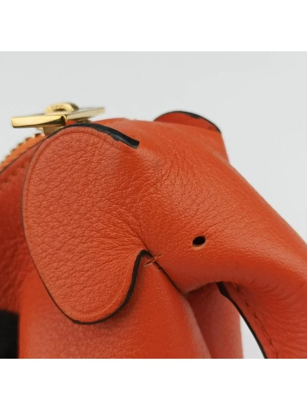 Loewe Elephant Orange Leather